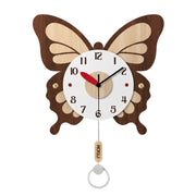 Butterfly Wall Clock Farmhouse Decor