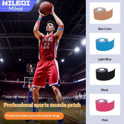 Protective Sports Tape for Muscle Support - Pre-Wrapped Rolls