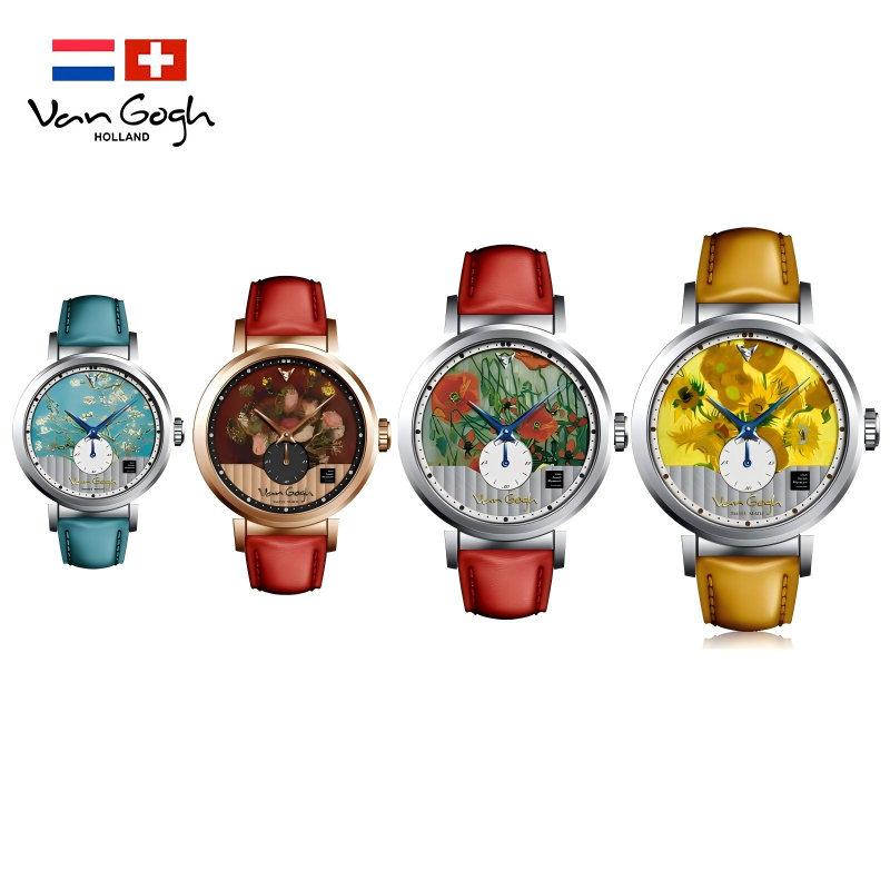 Stylish Women's Quartz Watch with Leather Strap