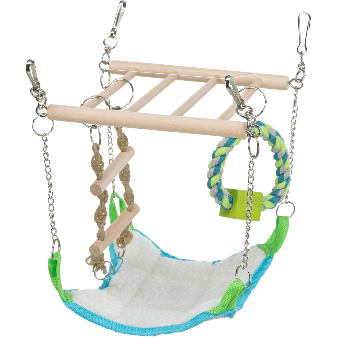 Enrich Your Pet's Life with a Fun Hanging Bridge