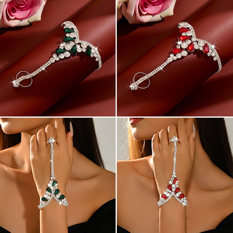Eco-Friendly Floral Water Drop Bracelet