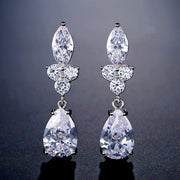 Add Sparkle to Your Special Moments with Floral Cluster Earrings