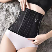 6-Row Abdominal Belt for Women - Waist Trainer for Fitness, Body Shaping & Postpartum Recovery