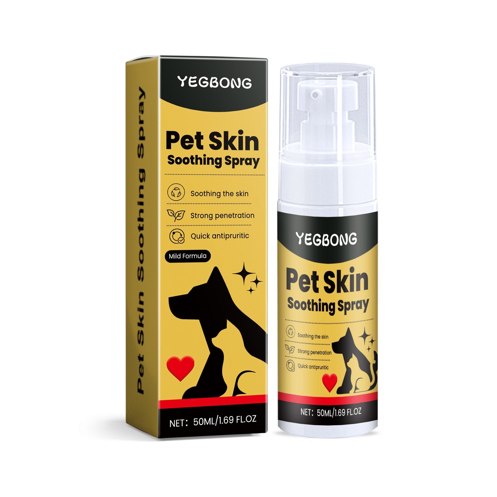 Gentle Pet Skin Relief Spray