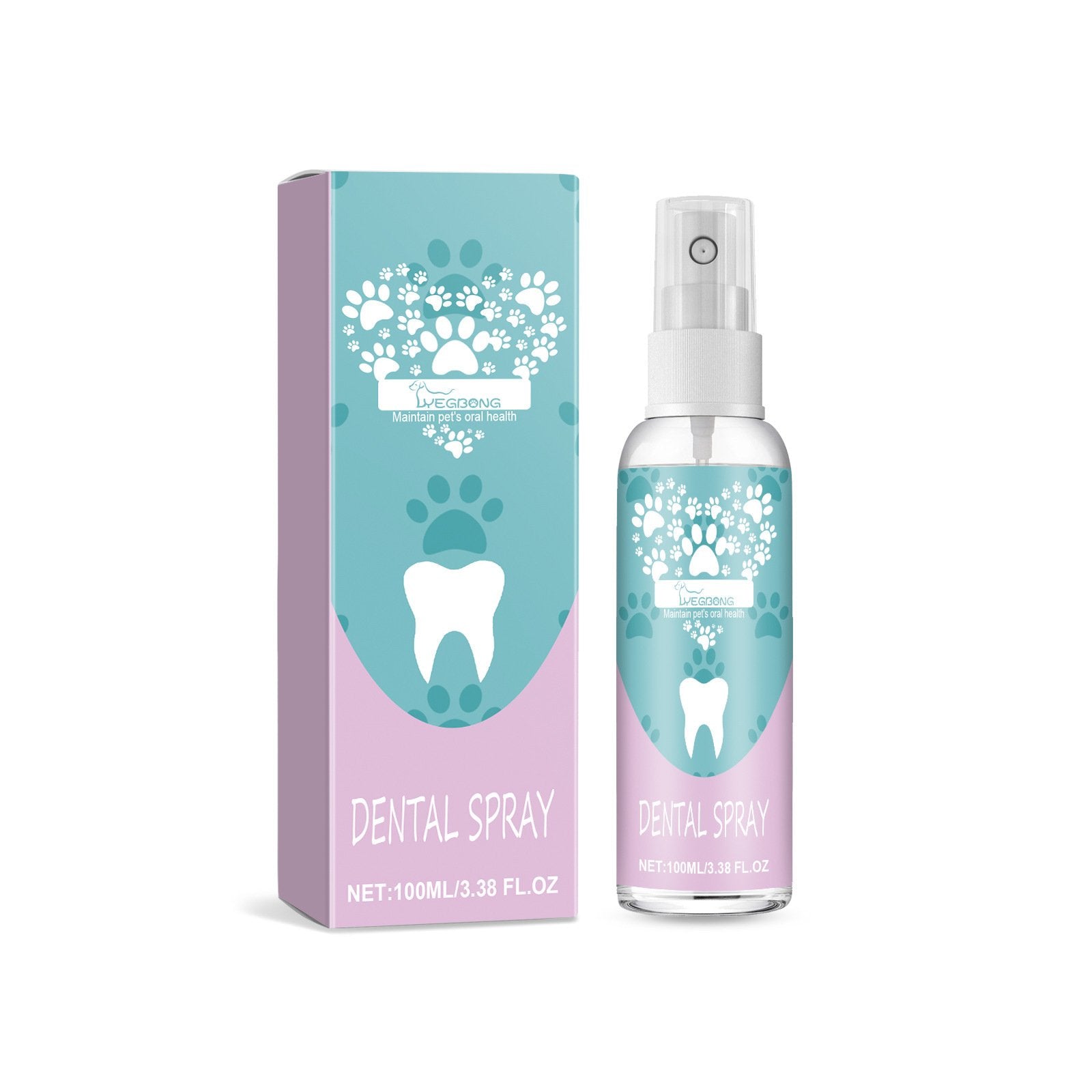Pet Oral Cavity Spray for Fresh Breath and Healthy Teeth
