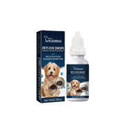 Gentle Pet Eye Drops for Tear Stains and Itching Relief