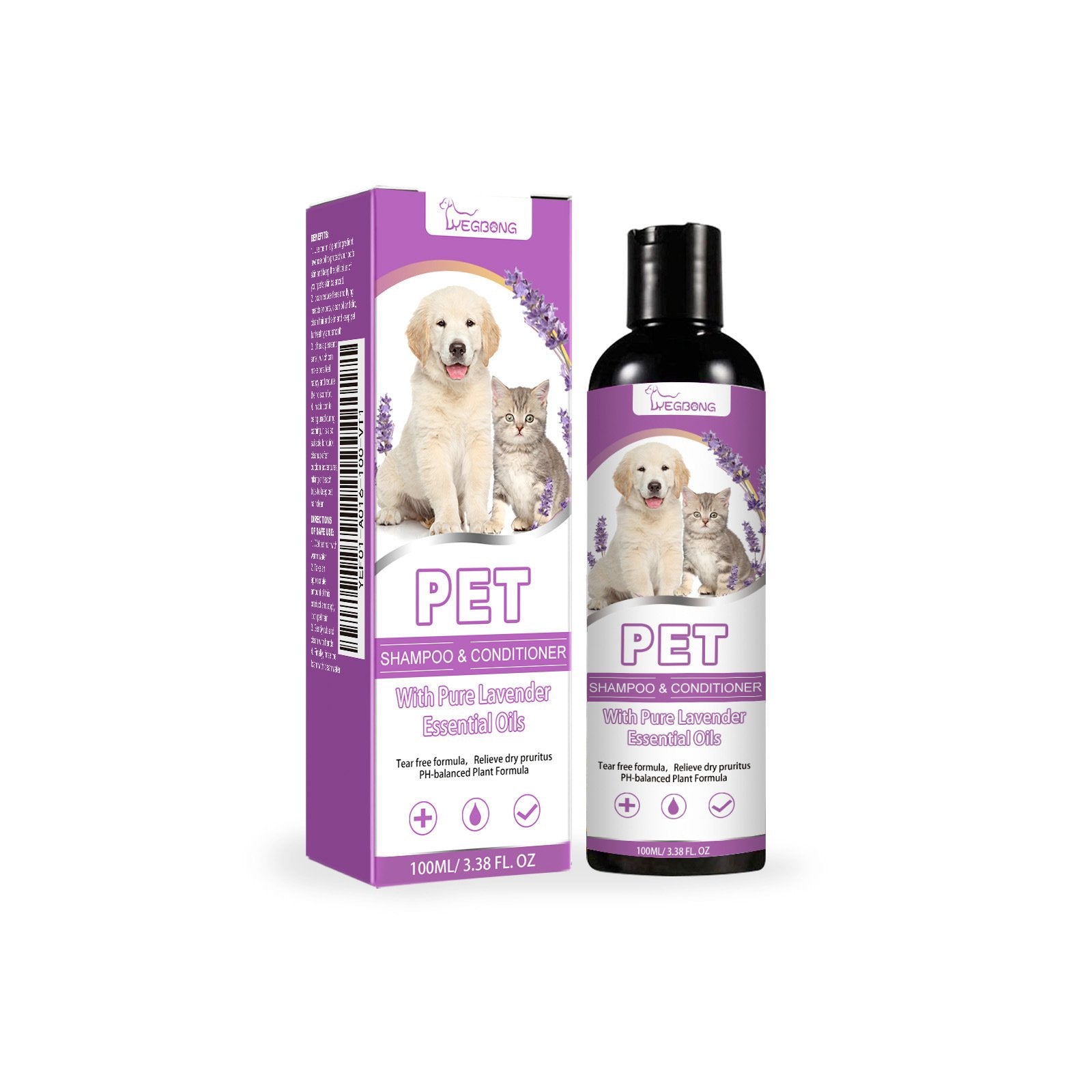 Daily Pet Shampoo for Smooth, Tangle-Free Fur