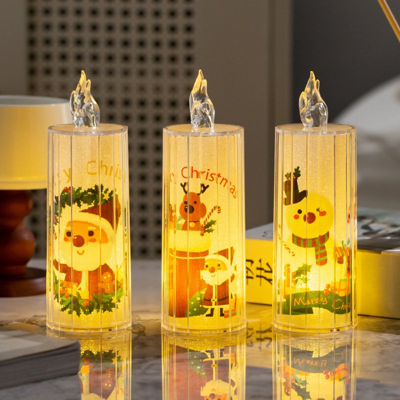 Crystal LED Candles for Indoor Decoration