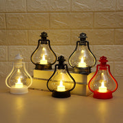 Retro LED Candle Night Light for Kids - Portable & Battery-Powered