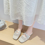 French Style Flat Sandals for Women - Perfect Summer Slides