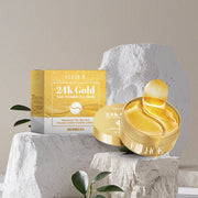 24K Golden Eye Masks for Youthful Skin (60pcs, 1 Box)