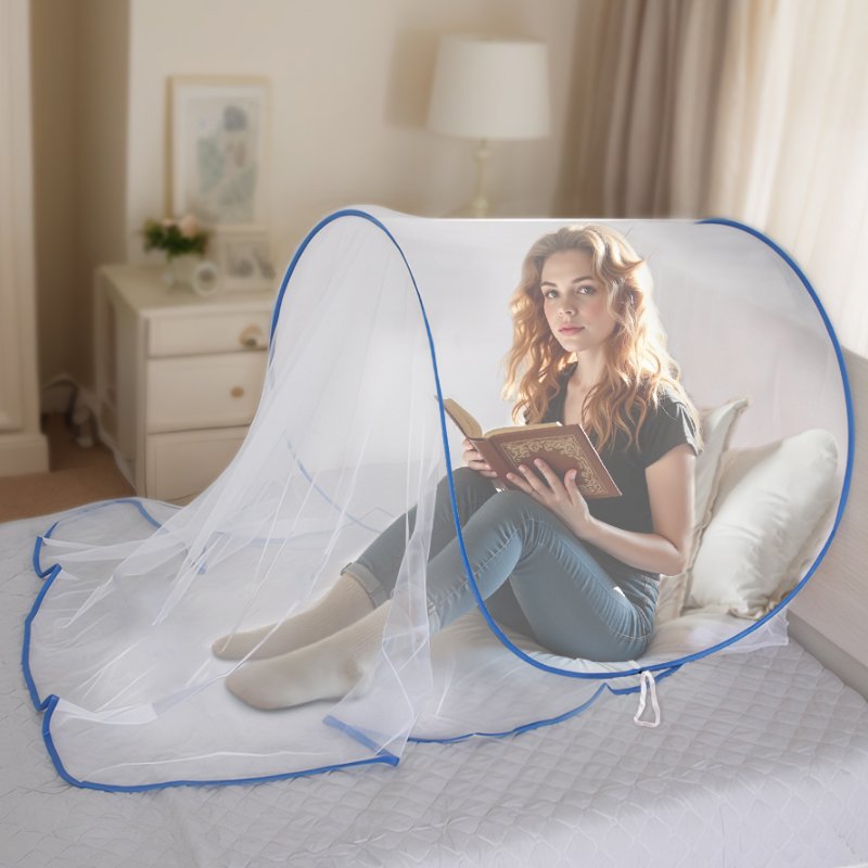 Compact Mosquito Net for Travel and Camping