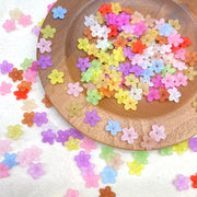 Mini 5-Petal Flower Bases for DIY Hair Sticks & Earrings