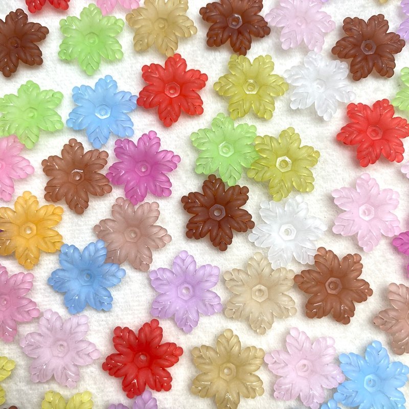 Vintage Snowflake Charms for Hair Sticks & Jewelry Making