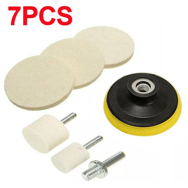Windscreen Scratch Remover Kit - 7PCS Set