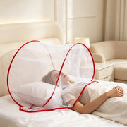 Portable Mosquito Net Pillow Cover for Travel and Sleep