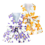 Cute Flower Pet Harness Dress for Small Dogs & Cats