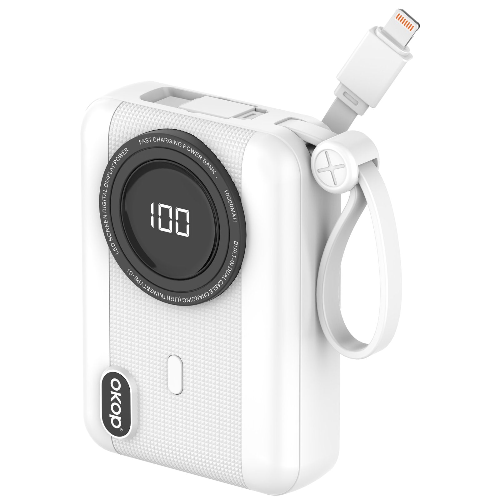 High Capacity 10000mAh Power Bank Fast Charging Portable Charger