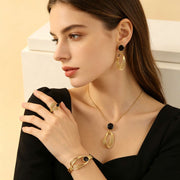 Stainless Steel Fashion Jewelry Set