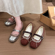 Vintage-Inspired Mary Jane Flats for Women