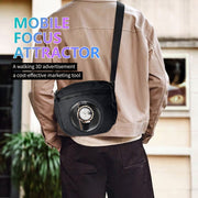 3D Holographic Backpack Display - Mobile Outdoor Advertising