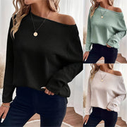 Cozy Autumn Pullover Top for Women