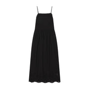 Stylish and Elegant Off-shoulder Hollow-out Embroidered Midi Slip Dress