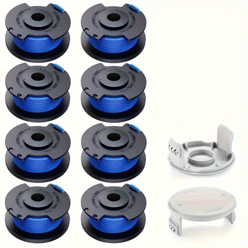 0.065" Automatic Feed Line for Cordless Trimmer – Multi‑Specification Set with Spool Cover