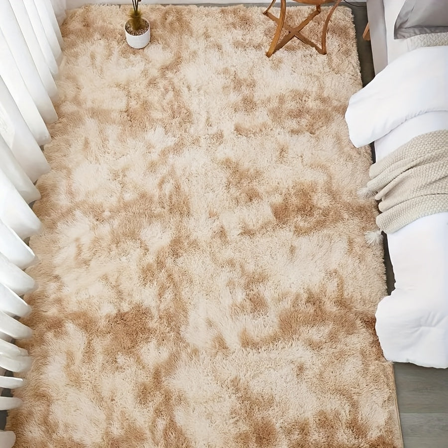 Soft Plush Drum-Shaped Carpet