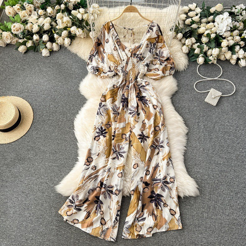 Lady Temperament Casual Wide Leg Jumpsuit