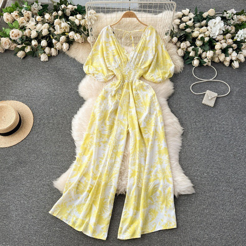 Lady Temperament Casual Wide Leg Jumpsuit