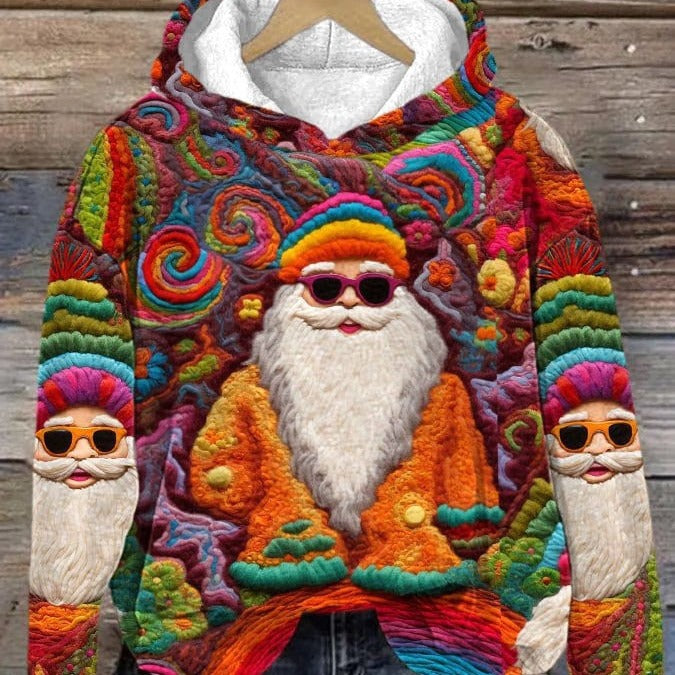 Festive 3D Print Christmas Couple Hoodie & Sweatshirt