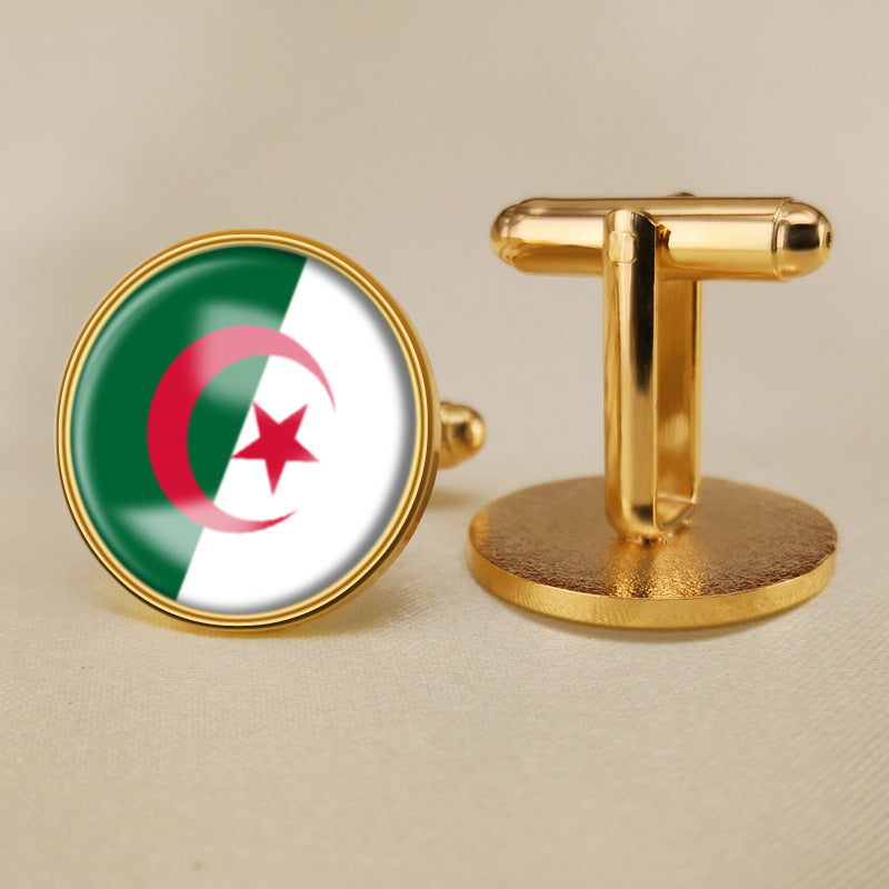 Add Algerian Pride to Your Cufflinks