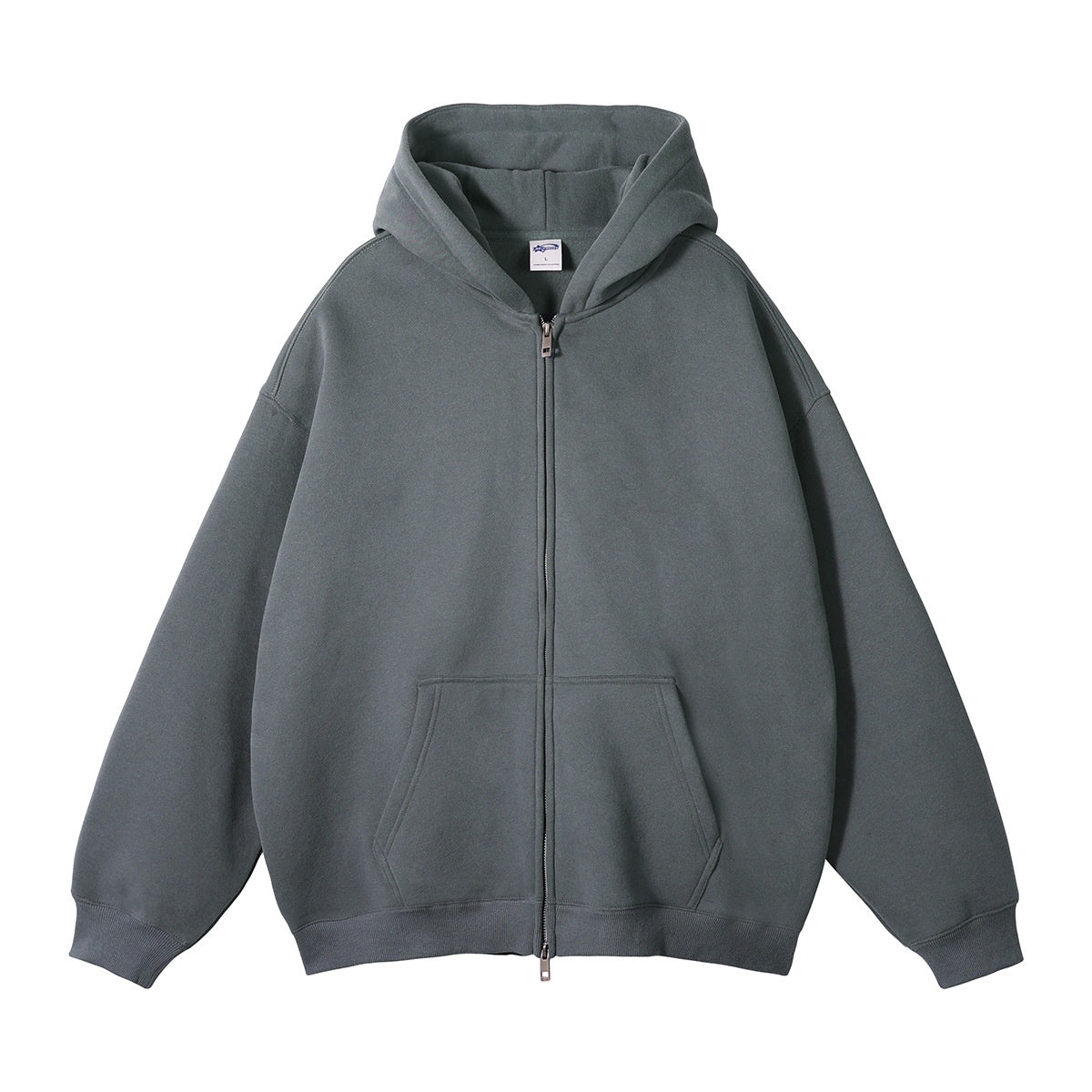 Men's Fleece-Lined Thickened Zipper Sweater & Pants Set
