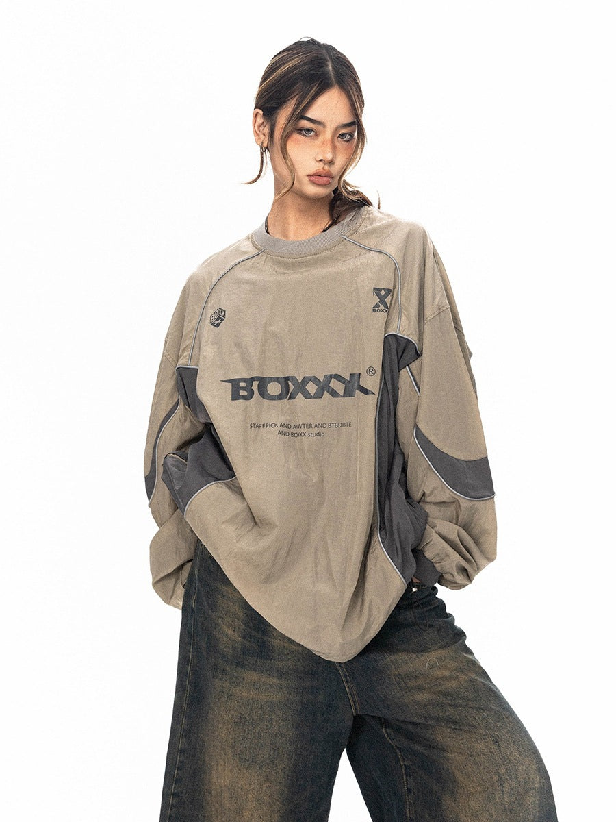Casual Loose Cargo Pullover Sweater for Women