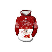 Festive Matching Christmas Hooded Pullover for Men & Women