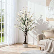 Artificial Plum Blossom Branches – Realistic Silk Flowers, 90 cm, 120 cm, or 150 cm – Ideal for Home, Wedding & Office Décor