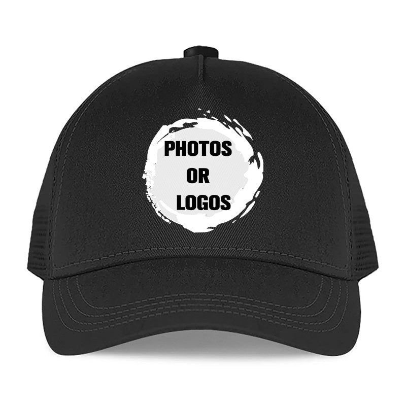 Custom Kids' Baseball Cap – Elastic Fit, Breathable Fabric, Curved Brim with Sun Protection