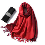 Elegant Color Block Scarf for Women