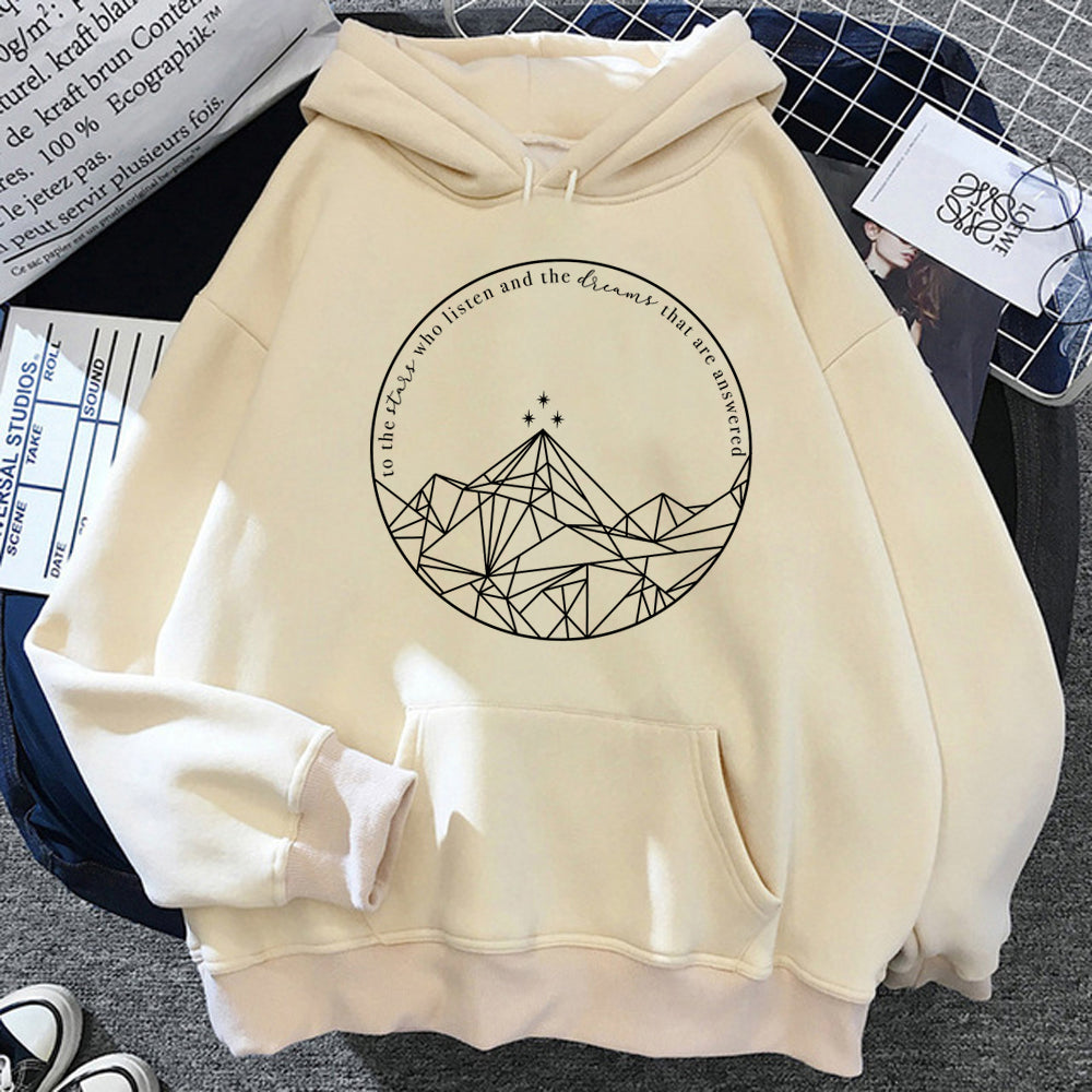 Gothic Aesthetic Women's Hoodie | Retro Streetwear Pullover