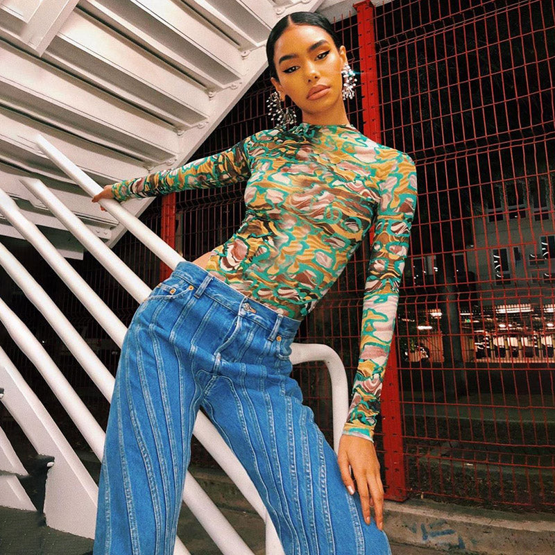 Long sleeve jumpsuit