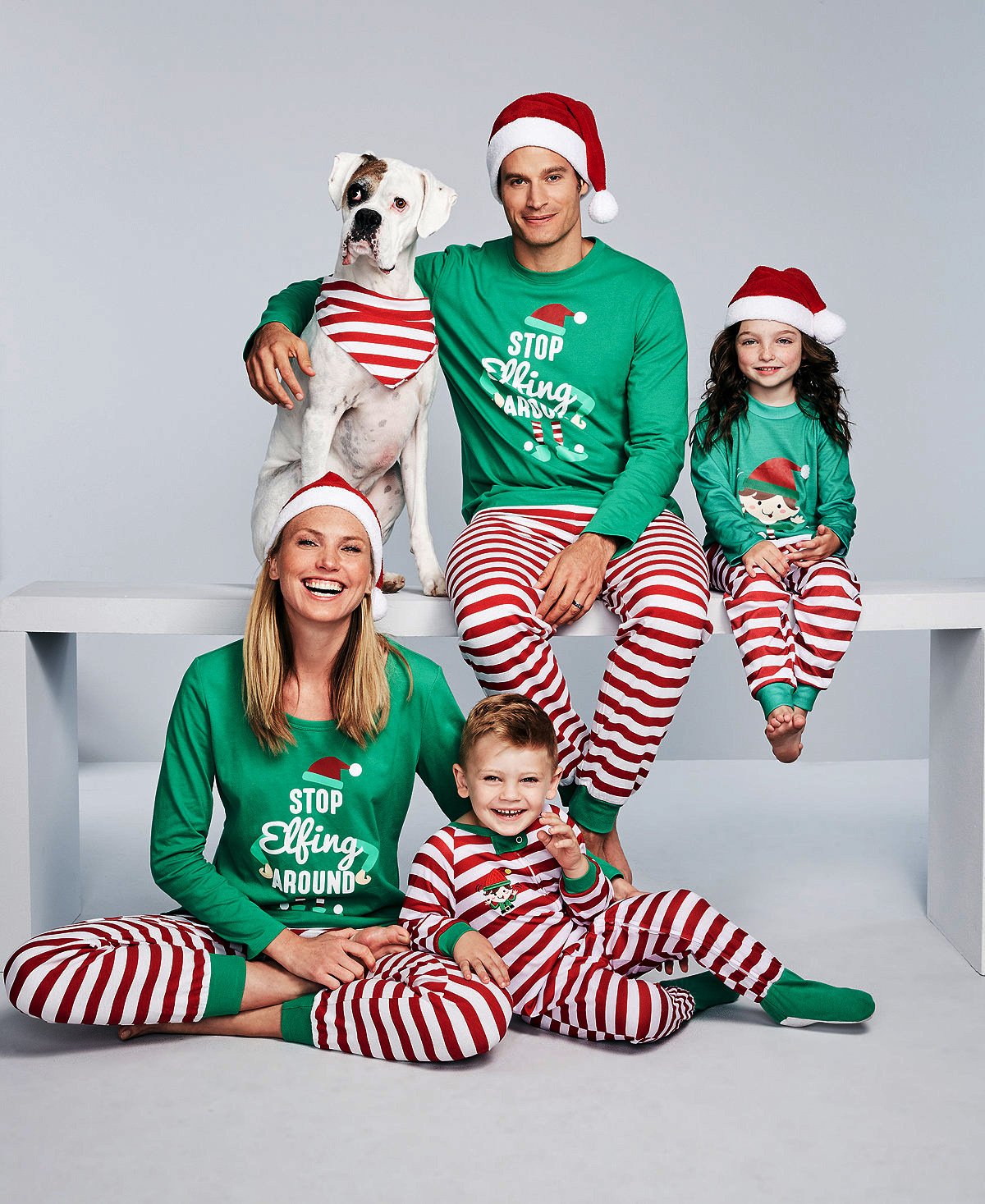 Cozy Parent-Child Suit Set for Christmas