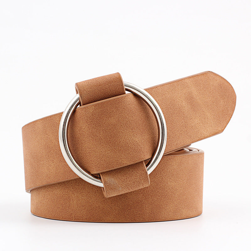 Elevate Your Style with a Modern Circle Belt