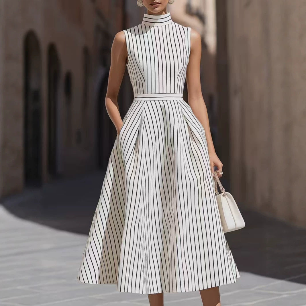 Womens Sleeveless Long Casual Dress