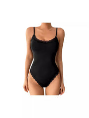 Women's Lace Sling Romper Tight Fit Jumpsuit
