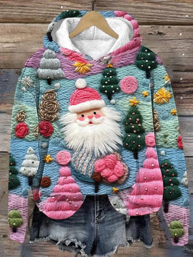 Festive 3D Print Christmas Couple Hoodie & Sweatshirt
