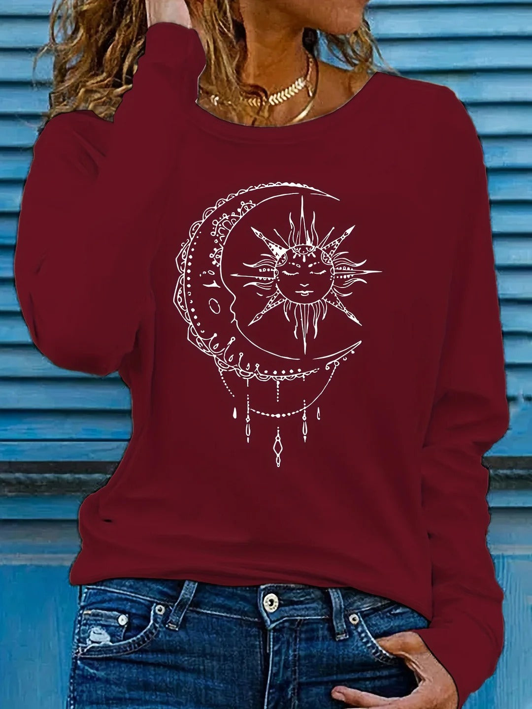 Cozy Casual Round Neck Commuter Sweater