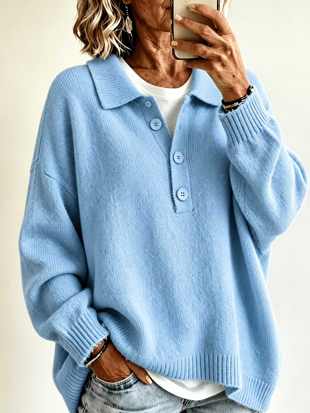 Women's Fashionable Pullover Cardigan