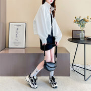 Cozy Slouchy Open-Front Casual Cardigan Top