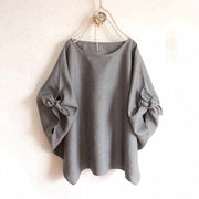 Trendy Tie-sleeve Blouse for Women